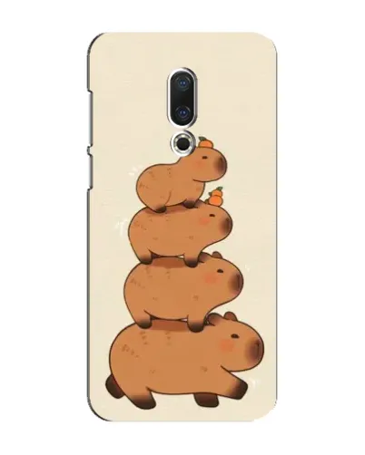 Чохол для Meizu 16 Plus з картинкою «Вежа з капібар»