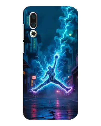 Чехол для Meizu 16s с картинкой «Jordan Gold Jumpman»
