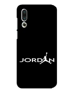 Чехол для Meizu 16s с картинкой «Jordan White Logo»