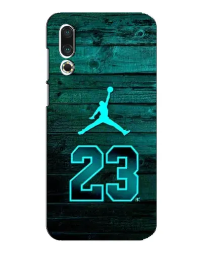 Чехол для Meizu 16s с картинкой «Jordan Cyan 23»