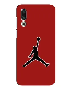 Чехол для Meizu 16s с картинкой «Jordan Red Back»