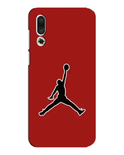 Чехол для Meizu 16s с картинкой «Jordan Red Back»