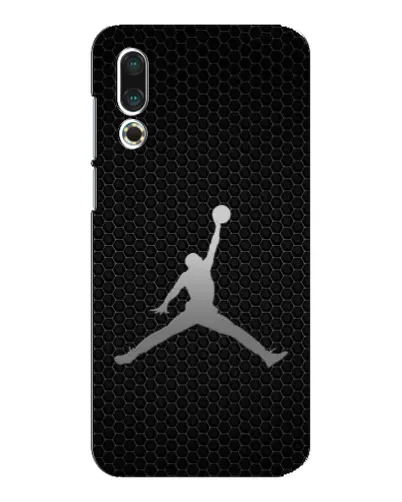 Чехол для Meizu 16s с картинкой «Jordan Dark Carbon»