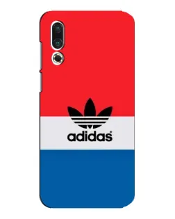 Чехол для Meizu 16s с картинкой «Ретро блоки Adidas»
