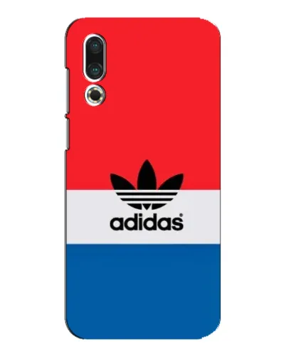 Чехол для Meizu 16s с картинкой «Ретро блоки Adidas»