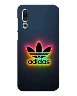 Чехол для Meizu 16s с картинкой «Неоновый Adidas»