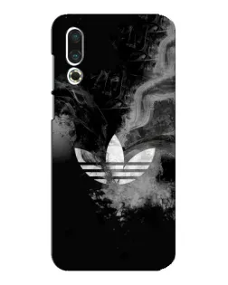 Чехол для Meizu 16s с картинкой «Абстрактный дым Adidas»