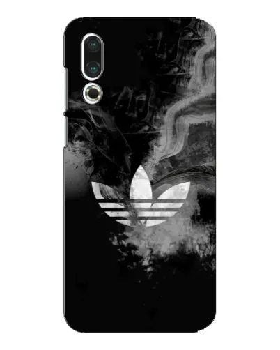 Чехол для Meizu 16s с картинкой «Абстрактный дым Adidas»