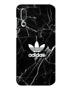 Чехол для Meizu 16s с картинкой «Белый мрамор Adidas»
