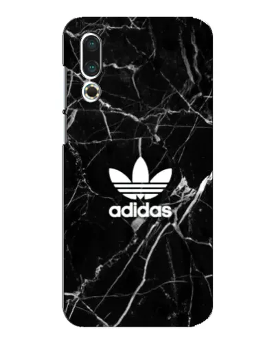 Чехол для Meizu 16s с картинкой «Белый мрамор Adidas»