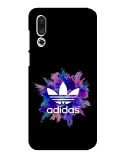 Чехол для Meizu 16s с картинкой «Взрыв красок Adidas»