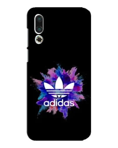 Чехол для Meizu 16s с картинкой «Взрыв красок Adidas»