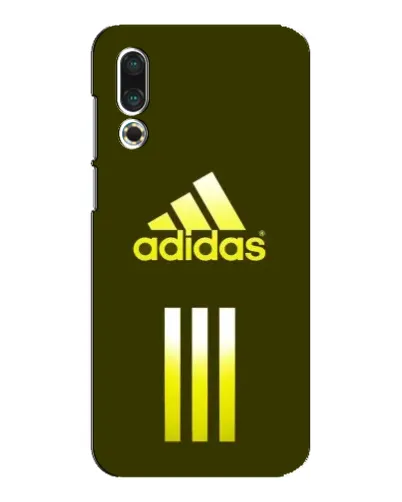 Чехол для Meizu 16s с картинкой «Оливковый градиент Adidas»