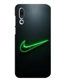 Чохол для Meizu 16s з картинкою «Неоновий контур Nike»