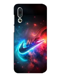 Чехол для Meizu 16s с картинкой «Огненный логотип Nike»