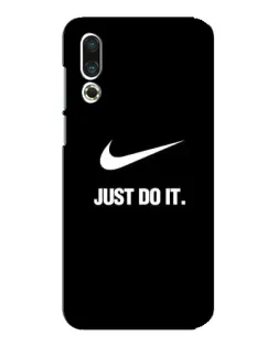 Чехол для Meizu 16s с картинкой «Классический принт Nike»