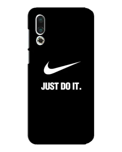 Чехол для Meizu 16s с картинкой «Классический принт Nike»