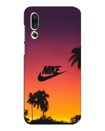 Чехол для Meizu 16s с картинкой «Nike на закате солнца»