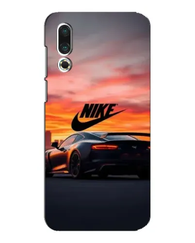 Чехол для Meizu 16s с картинкой «Nike и суперкар»