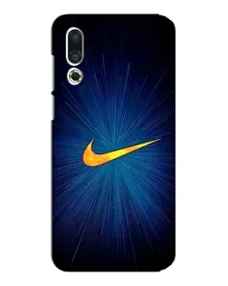 Чохол для Meizu 16s з картинкою «Синій пульс Nike»
