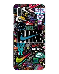 Чохол для Meizu 16s з картинкою «Яскравий колаж Nike»