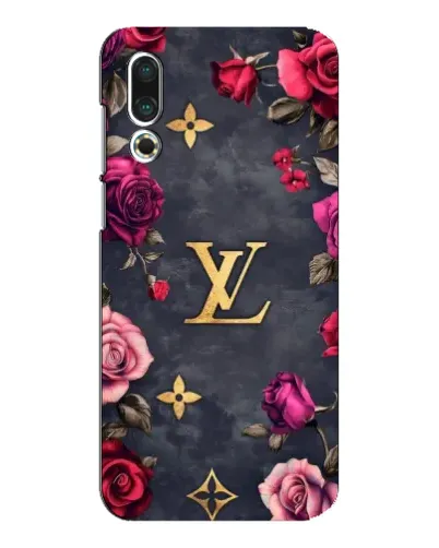 Чехол для Meizu 16s с картинкой «Цветочный Louis Vuitton»