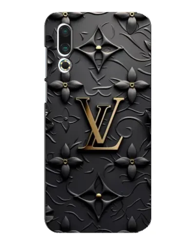 Чехол для Meizu 16s с картинкой «Кожаная текстура LV»