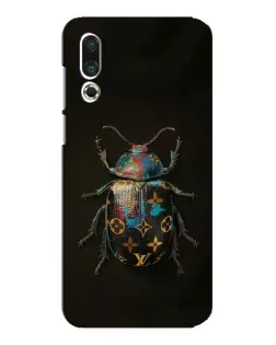 Чехол для Meizu 16s с картинкой «LV — мраморный принт»