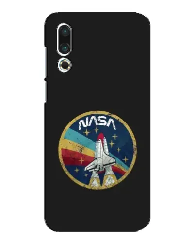 Чехол для Meizu 16s с картинкой «NASA — эмблема миссии» Чехол для Meizu 16s с картинкой «NASA — эмблема миссии»