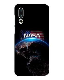 Чехол для Meizu 16s с картинкой «Земля из космоса NASA»