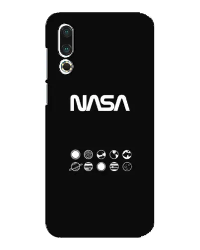 Чехол для Meizu 16s с картинкой «NASA — технический принт» Чехол для Meizu 16s с картинкой «NASA — технический принт»