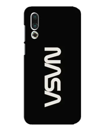 Чехол для Meizu 16s с картинкой «NASA — вертикальный логотип» Чехол для Meizu 16s с картинкой «NASA — вертикальный логотип»
