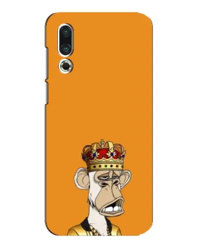 Чехол для Meizu 16s с картинкой «Золотая обезьяна Bored Ape» Чехол для Meizu 16s с картинкой «Золотая обезьяна Bored Ape»