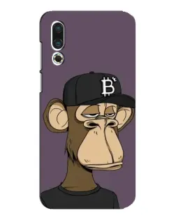 Чехол для Meizu 16s с картинкой «Bored Ape в кепке»