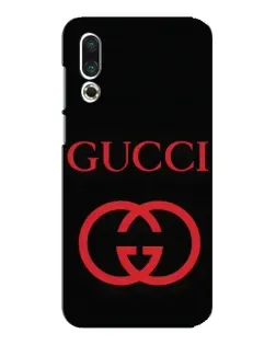 Чехол для Meizu 16s с картинкой «Gucci — красный логотип»