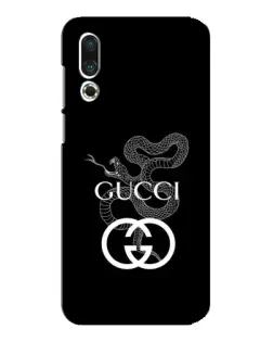 Чехол для Meizu 16s с картинкой «Gucci — серебряная змея»