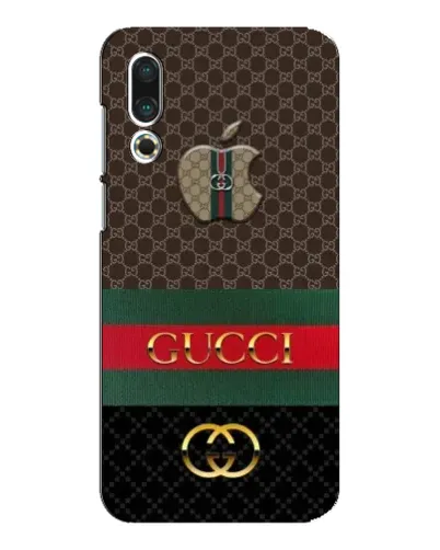 Чехол для Meizu 16s с картинкой «Gucci — брендированный десерт» Чехол для Meizu 16s с картинкой «Gucci — брендированный десерт»