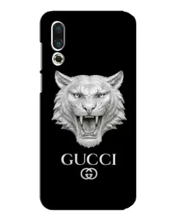 Чехол для Meizu 16s с картинкой «Gucci — серебряный лев»