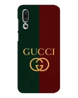 Чехол для Meizu 16s с картинкой «Gucci — темно-зеленый градиент»