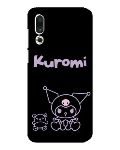 Чехол для Meizu 16s с картинкой «Kuromi — черный минимализм» Чехол для Meizu 16s с картинкой «Kuromi — черный минимализм»
