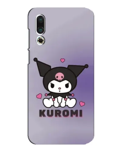 Чехол для Meizu 16s с картинкой «Kuromi — фиолетовый арт» Чехол для Meizu 16s с картинкой «Kuromi — фиолетовый арт»