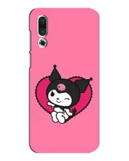Чохол для Meizu 16s з картинкою «Kuromi — любов у серці»