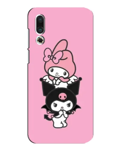Чехол для Meizu 16s с картинкой «My Melody и Kuromi» Чехол для Meizu 16s с картинкой «My Melody и Kuromi»