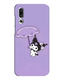 Чохол для Meizu 16s з картинкою «Kuromi з парасолькою»