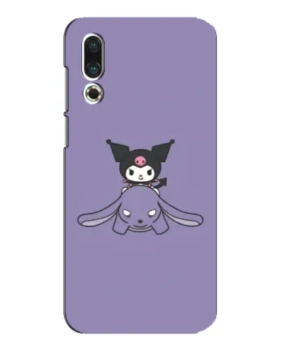 Чехол для Meizu 16s с картинкой «Kuromi на лиловом фоне» Чехол для Meizu 16s с картинкой «Kuromi на лиловом фоне»