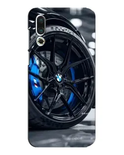 Чехол для Meizu 16s с картинкой «Колесо BMW вблизи»