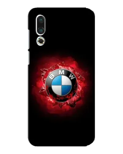 Чехол для Meizu 16s с картинкой «Логотип BMW — вспышка»