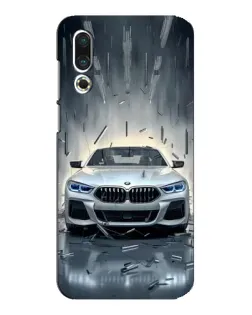 Чехол для Meizu 16s с картинкой «BMW в свете фар»