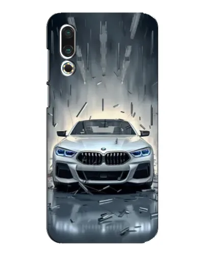 Чехол для Meizu 16s с картинкой «BMW в свете фар»