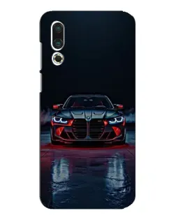 Чехол для Meizu 16s с картинкой «BMW на мокрой дороге»
